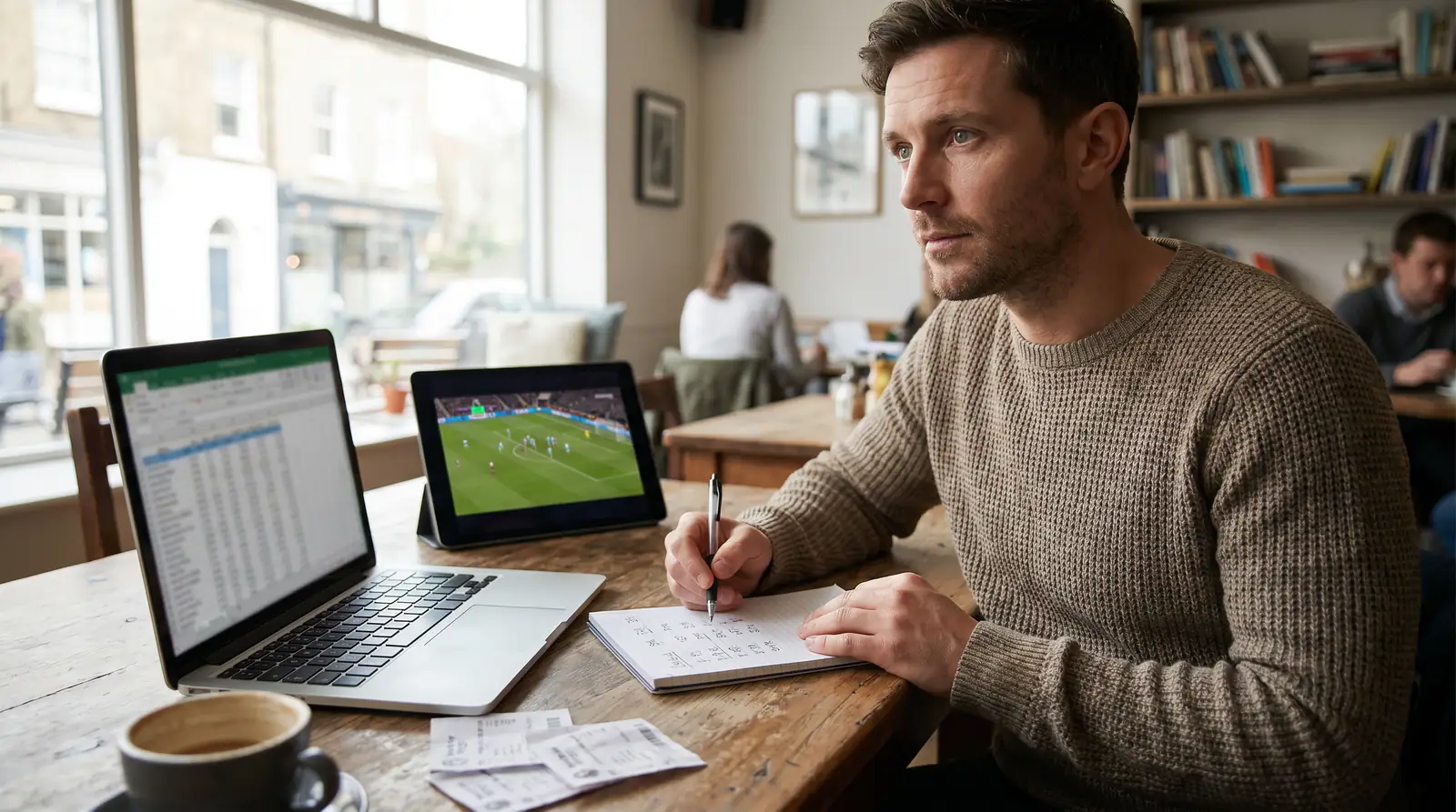 Bettor recalculating stake size after a meaningful bankroll change