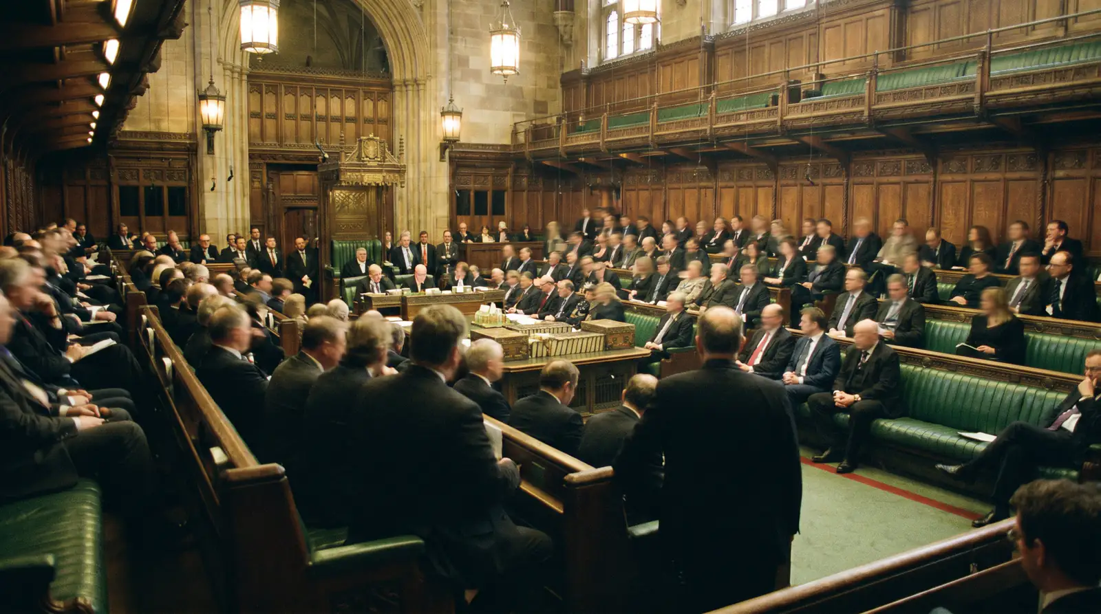 House of Commons chamber during a parliamentary debate on UK gambling policy